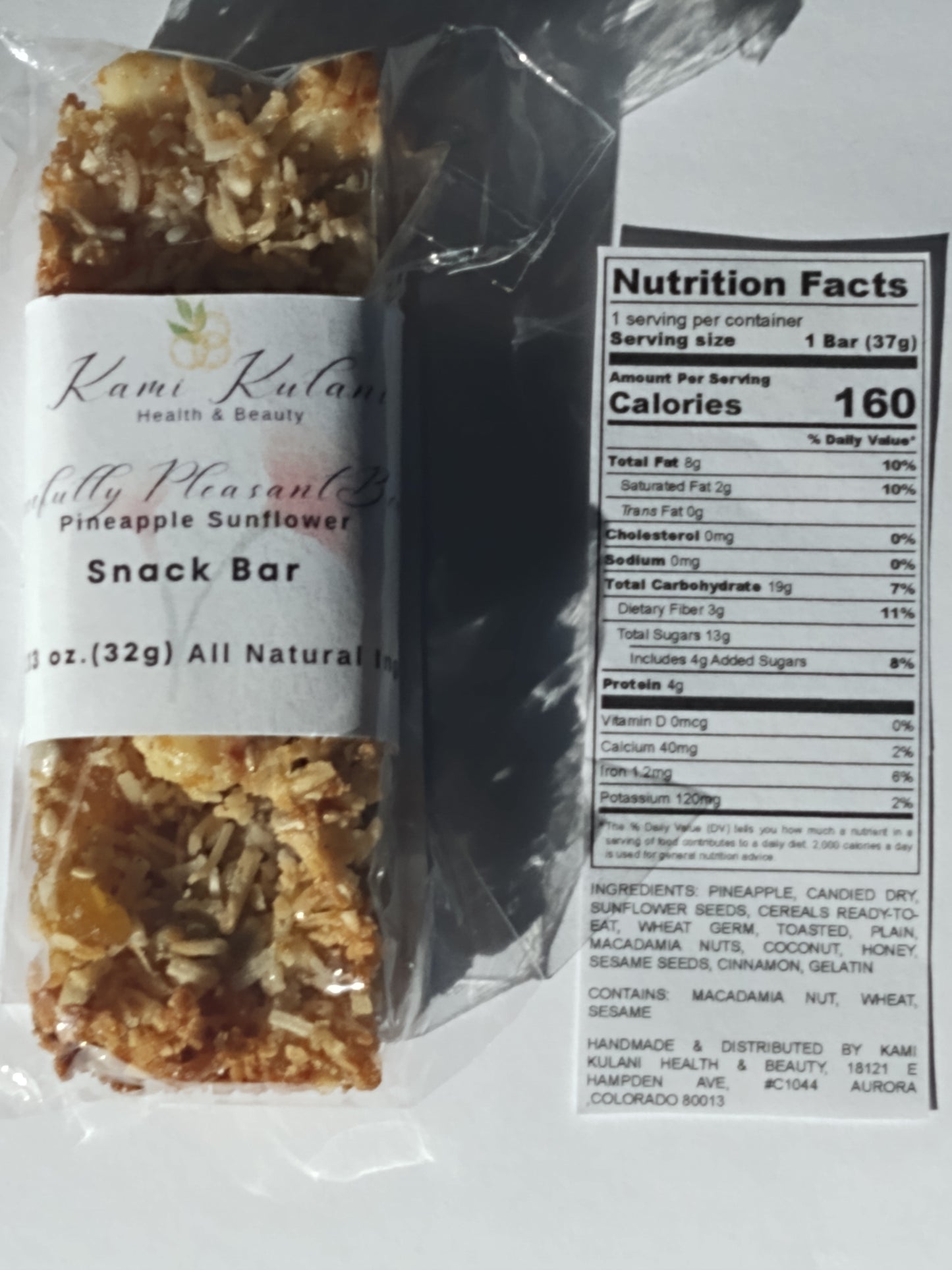 Peacefully Pleasant Beauty Snack Bar